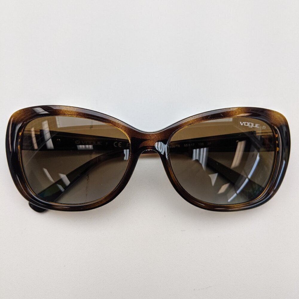 🕶️ Vogue VO2943-SB W656/T5 Polarized Butterfly Sunglasses 55/17-135 / JLE111🕶️​